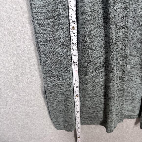 Hello Mello Duster Cardigan XLP Blue Pockets Soft Lounge Comfy Cozy Long Thin - Picture 8 of 11